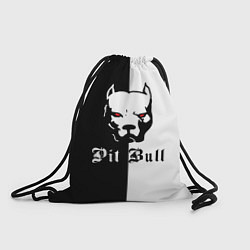 Рюкзак-мешок Pit Bull боец, цвет: 3D-принт