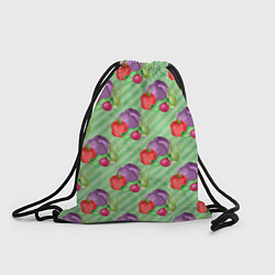 Рюкзак-мешок Vegan Огород, цвет: 3D-принт