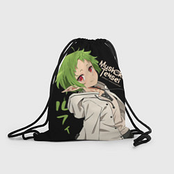 Рюкзак-мешок Реинкарнация безработного - Сильфи, цвет: 3D-принт