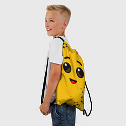 Рюкзак-мешок FORTNITE BANANA FACE ФОРТНАЙТ БАНАН, цвет: 3D-принт — фото 2