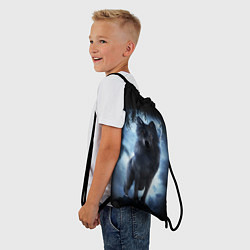 Рюкзак-мешок ВОЛК БРОДЯГА, цвет: 3D-принт — фото 2