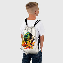 Рюкзак-мешок Группа Led Zeppelin арт, цвет: 3D-принт — фото 2