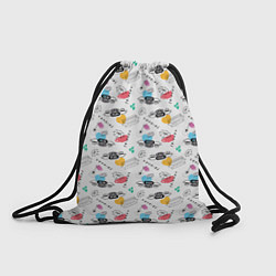 Рюкзак-мешок Friends pattern, цвет: 3D-принт