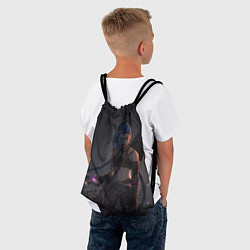 Рюкзак-мешок Дерзкая Джинкс, цвет: 3D-принт — фото 2