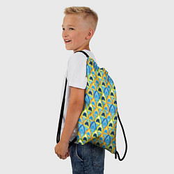 Рюкзак-мешок Зубастые Акулы, цвет: 3D-принт — фото 2
