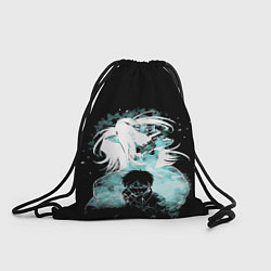 Рюкзак-мешок Атака титанов Эрен Атакующий титан, цвет: 3D-принт