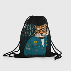 Рюкзак-мешок Крутой фурри тигр, цвет: 3D-принт