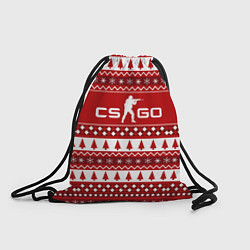 Рюкзак-мешок Свитер CS GO, цвет: 3D-принт