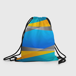 Рюкзак-мешок Резкая Абстракция, цвет: 3D-принт