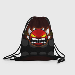 Рюкзак-мешок Geometry Dash: Red Demon, цвет: 3D-принт