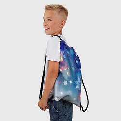 Рюкзак-мешок Игрушки на Елке, цвет: 3D-принт — фото 2