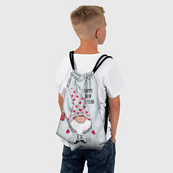Рюкзак-мешок Гном год, цвет: 3D-принт — фото 2