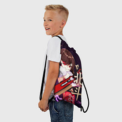 Рюкзак-мешок Бэй Доу - Геншин Импакт, цвет: 3D-принт — фото 2