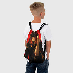 Рюкзак-мешок ELden ring девушка, цвет: 3D-принт — фото 2