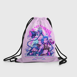 Рюкзак-мешок Стадии Джинкс, цвет: 3D-принт