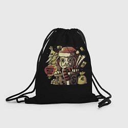 Рюкзак-мешок JINGLE BELLA CIAO БУМАЖНЫЙ ДОМ, цвет: 3D-принт