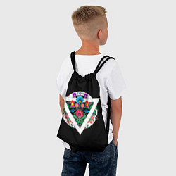 Рюкзак-мешок Энтер шикари Хохлома, цвет: 3D-принт — фото 2