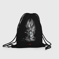 Рюкзак-мешок Сон Гоку эпичная надпись - Dragon Ball, цвет: 3D-принт