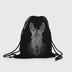 Рюкзак-мешок Зебраzebra, цвет: 3D-принт