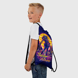Рюкзак-мешок Сейлор Мун космос, цвет: 3D-принт — фото 2