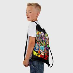 Рюкзак-мешок Персонажи Dragon Ball, цвет: 3D-принт — фото 2