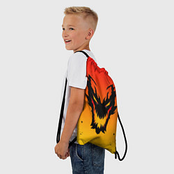 Рюкзак-мешок DOTA SHADOW FIEND FIRE, цвет: 3D-принт — фото 2