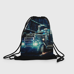 Рюкзак-мешок Американский Грузовик Дальнобой 2022, цвет: 3D-принт