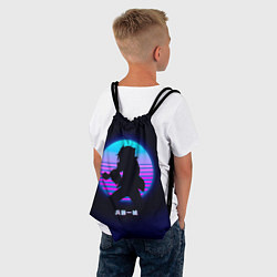 Рюкзак-мешок Иссэй Хёдо - Демоны старшей школы, цвет: 3D-принт — фото 2