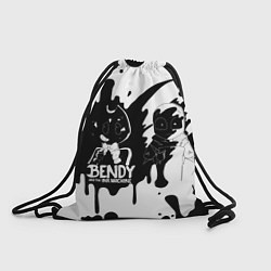 Рюкзак-мешок BLACK AND WHITE BENDY, цвет: 3D-принт