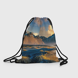 Рюкзак-мешок Красивый горный пейзаж, цвет: 3D-принт