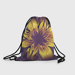 Рюкзак-мешок Цветок заката Абстракция 535-332-32-63, цвет: 3D-принт