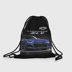 Рюкзак-мешок Chevrolet Camaro ZL1 Motorsport, цвет: 3D-принт