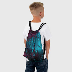 Рюкзак-мешок Ностальгия фиолетового дождя, цвет: 3D-принт — фото 2