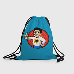 Рюкзак-мешок Serious boy, цвет: 3D-принт