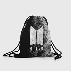 Рюкзак-мешок BTS ЧБ, цвет: 3D-принт