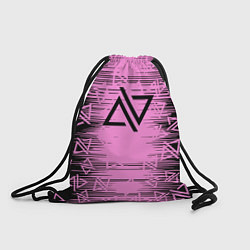 Мешок для обуви Adele - Паттерн логотипов