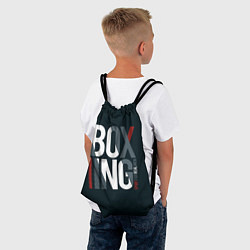 Рюкзак-мешок Бокс - Boxing, цвет: 3D-принт — фото 2
