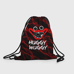 Рюкзак-мешок Huggy Wuggy гроза, цвет: 3D-принт