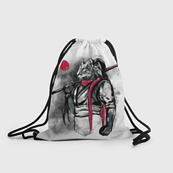 Рюкзак-мешок ТигроСамурай, цвет: 3D-принт