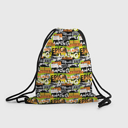 Рюкзак-мешок Экстремальный Гоночный Спорт, цвет: 3D-принт