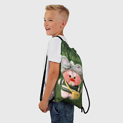 Рюкзак-мешок Duck Lalafan - утёнок Лалафан, цвет: 3D-принт — фото 2