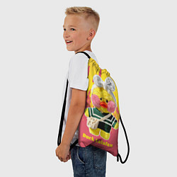 Рюкзак-мешок Duck Lalafanfan, цвет: 3D-принт — фото 2