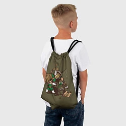 Рюкзак-мешок Линк с лутом, цвет: 3D-принт — фото 2