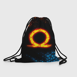 Рюкзак-мешок GOD OF WAR CRATOS FIRE SYMBOL RUNE, цвет: 3D-принт