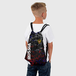 Рюкзак-мешок Russia Штрихи, цвет: 3D-принт — фото 2