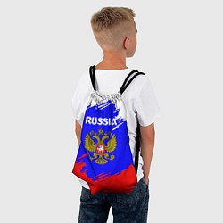 Рюкзак-мешок Russia Геометрия, цвет: 3D-принт — фото 2