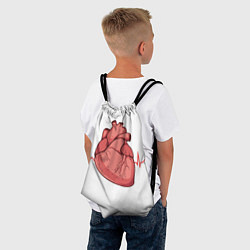Рюкзак-мешок Анатомия сердца, цвет: 3D-принт — фото 2