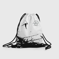Рюкзак-мешок Mercedes текстура, цвет: 3D-принт