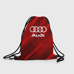 Рюкзак-мешок Audi red полосы, цвет: 3D-принт