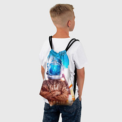 Рюкзак-мешок Lets create our own world, цвет: 3D-принт — фото 2